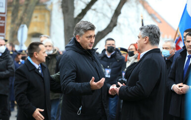 Andrej Plenković i Zoran Milanović