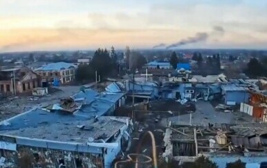 Velika ofenziva snimljena dronom