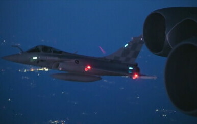 Hrvatski Rafalei prate američki bombarder B-52 - 2