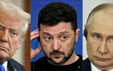 Trump, Zelenski, Putin