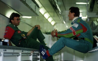 Eddie Jordan i Michael Schumacher