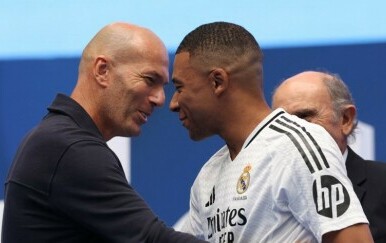 Zidane i Mbappe