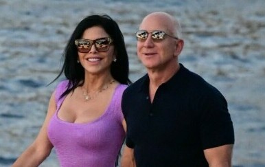 Jeff Bezos i Lauren Sanchez