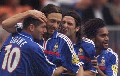 Zidane, Dugarry, Candela i Karembeu