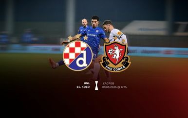 Uživo prijenos utakmice Dinamo - Gorica
