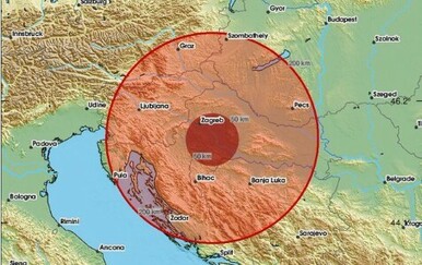 Potres na Baniji, magnituda 2,9