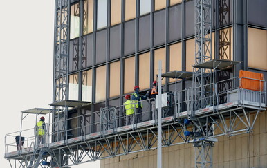 Intenzivirali su se pripremni radovi na gradilištu prije rušenja Vjesnika