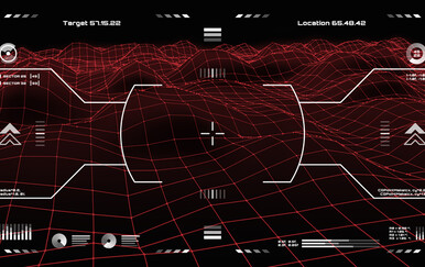 Vojni zaslon, ilustracija