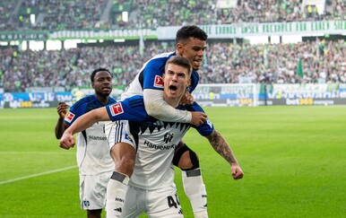 VIDEO Hamburg na krilima Vuškovića slavio u Wolfsburgu: Vatreni ključan u oba gola