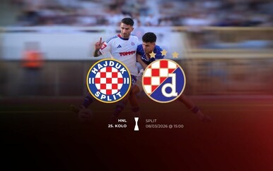 Prijenos utakmice Hajduk - Dinamo uživo
