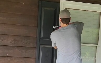 Mali kućni popravak izazvao opći kaos, nisu ni slutili što se skriva uz prozor