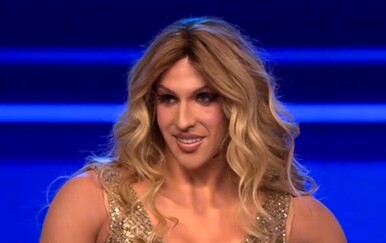 David Balint kao Tea Tairović u showu Tvoje lice zvuči poznato