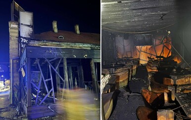 Policija objavila: Požar u klubu u Virovitici podmetnut