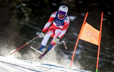 Neugodan pad na spustu: Odmah mu je pukla skija, a on je jako zaurlao