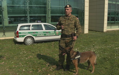 Najbolji vojno-policijski psi u Osijeku: "Zna kako razmišljam, što želim od njega"