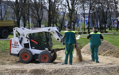U Novom Zagrebu uređuje se novi javni prostor - Park Središće