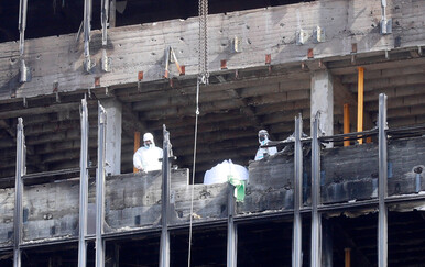 Uklanjanje azbesta u Vjesnikovu neboderu