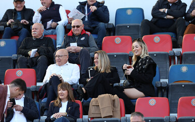 Anita Wlodarczyk na utakmici HNL-a između Hajduka i Lokomotive