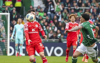 Mainz pobijedio Weder Bremen 0:2 u 26. kolu Bundeslige