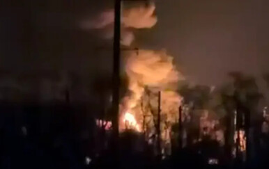 VIDEO Ukrajina pogodila rusko skladište nafte: Izbio velik požar