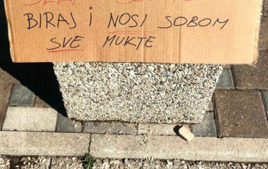 Kutija ostavljena na ulicama Skradina oduševila je prolaznike, pogledajte što piše