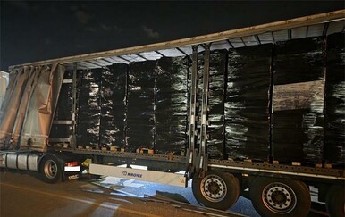 Velika zapljena na odmorištu Drava: kamion prevozio 15 milijuna cigareta