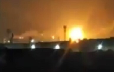 Ras Laffan u plamenu