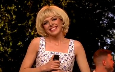 Nora Ćurković kao Danijela Martinović u showu Tvoje lice zvuči poznato