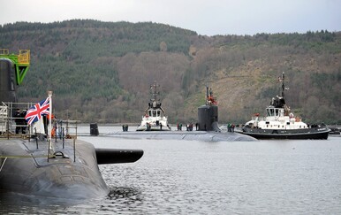 Muškarac i žena uhićeni nakon što su pokušali ući u pomorsku bazu u Škotskoj