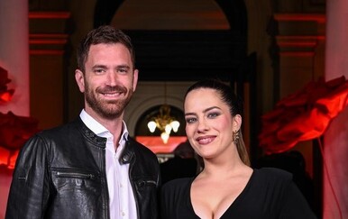 Ana Uršula Najev i Momčilo Otašević na dodjeli Večernjakove ruže