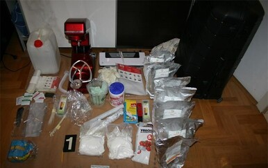 Uhićen zbog posjedovanja skoro dva kilograma amfetamina i konoplje