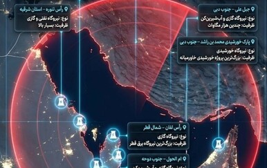 Iran zaprijetio, objavio detaljnu kartu meta: "U slučaju i najmanjeg napada, cijela će regija biti gurnuta u mrak"