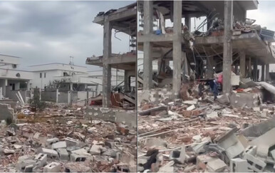 Snažna eksplozija u Rimu: Urušila se zgrada, dvoje teško ozlijeđenih pod ruševinama