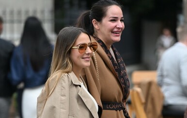 Ellen Vanjorek i Matea Vanjorek na zagrebačkoj špici