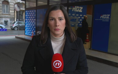 Ivana Kopčić uoči izjave Plenkovića nakon sjednice vrha HDZ-a