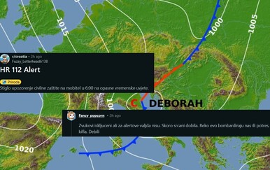 Upozorenje civilne zaštite probudilo Hrvate: "Skoro srčani dobila. Debili"