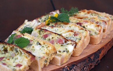 Omiljeno uskrsno jelo u Bribiru: Isprobajte neodoljivi prisnac od jaja, šunke i sira