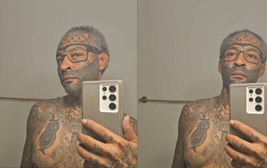 Možete li pogoditi koja mu je najdraža marka - Postao je viralan zbog bizarnih tetovaža