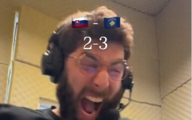 VIDEO Komentirao je jednu utakmicu i pratio što radi njegovo Kosovo: Pogledajte ovo ludilo