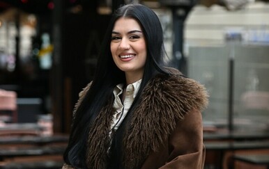 Đana Smajo snimljena na zagrebačkoj špici