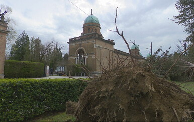 Oluja devastirala Mirogoj, srušeno više od 200 stabala, građanima upućen apel