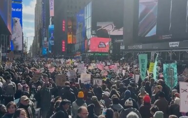 VIDEO Masovni prosvjedi protiv Trumpa: "On želi vladati nad nama kao tiranin"