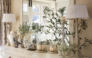 Maslinove grančice kao dekoracija u domu