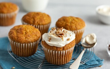 Cupcakes s mrkvom i kremom od sira: Recept za vaš novi najdraži desert