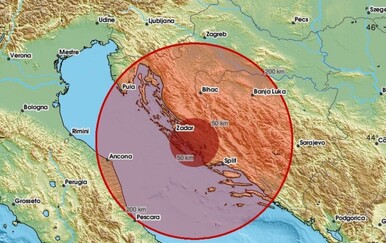Potres jačine 3,2 zatresao Dalmaciju: "Tutanj i jaki udar"