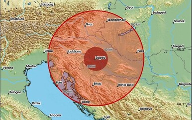 Slab potres pogodio zagrebačko područje