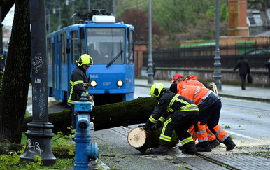 Podaci o angažmanu vatrogasaca tijekom i nakon nevremena u Zagrebu i sjeveru Hrvatske