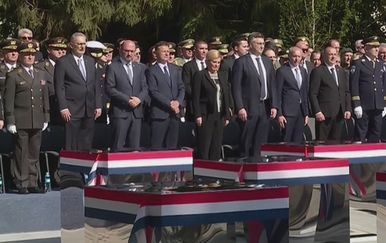 Državni vrh na obljetnici Bljeska (Foto: Dnevnik.hr)