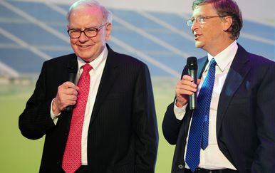 Warren Buffett i Bill Gates (Foto: AFP)