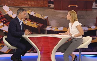 Milorad Pupovac gost Dnevnika Nove TV (Foto: Dnevnik.hr) - 1